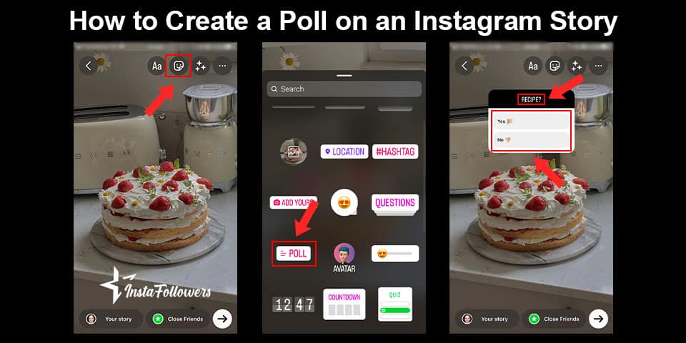 how to create poll on an instagram story