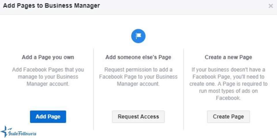 add pages for Facebook Business Manager