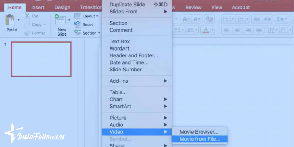 add video on powerpoint