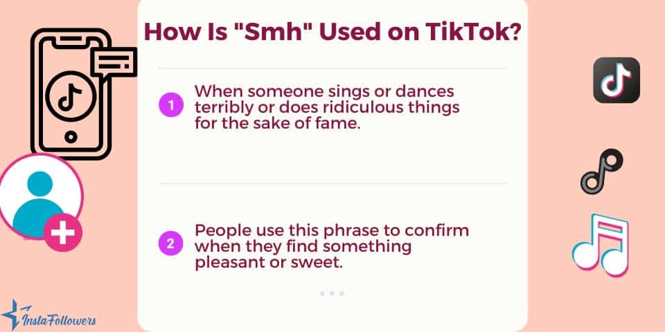 how is Smh used in TikTok