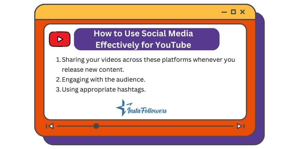 how to use social media for youtube