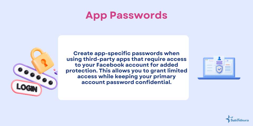 Facebook app passwords