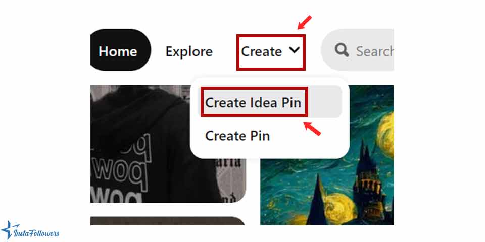 create idea pin