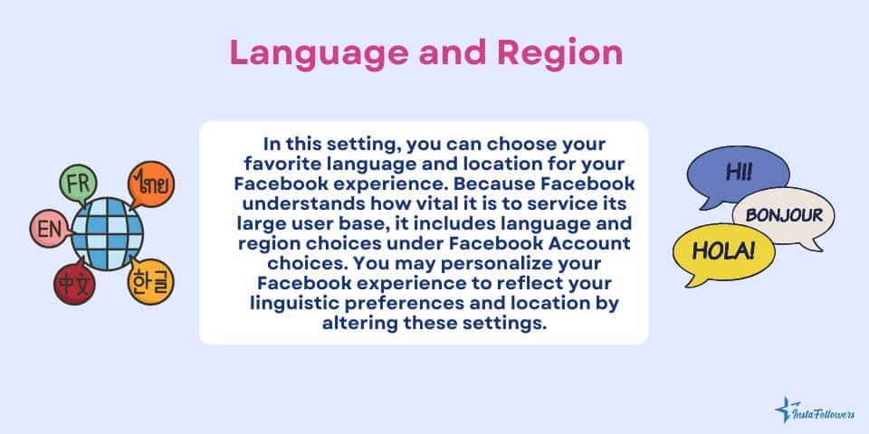 language and region