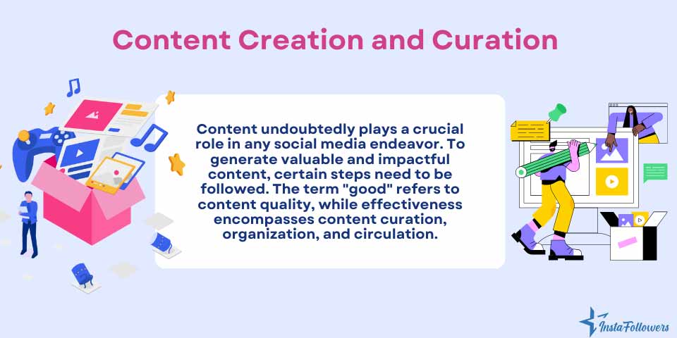 content creation and curation