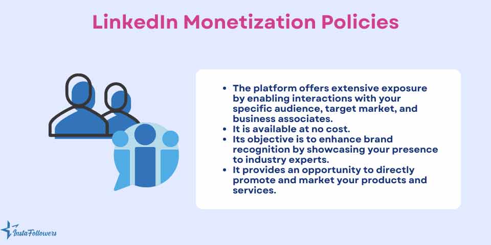 LinkedIn monetization policies