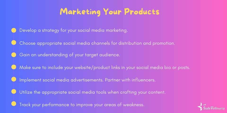 marketing your products