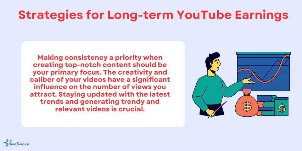 strategies for long-term YouTube earnings