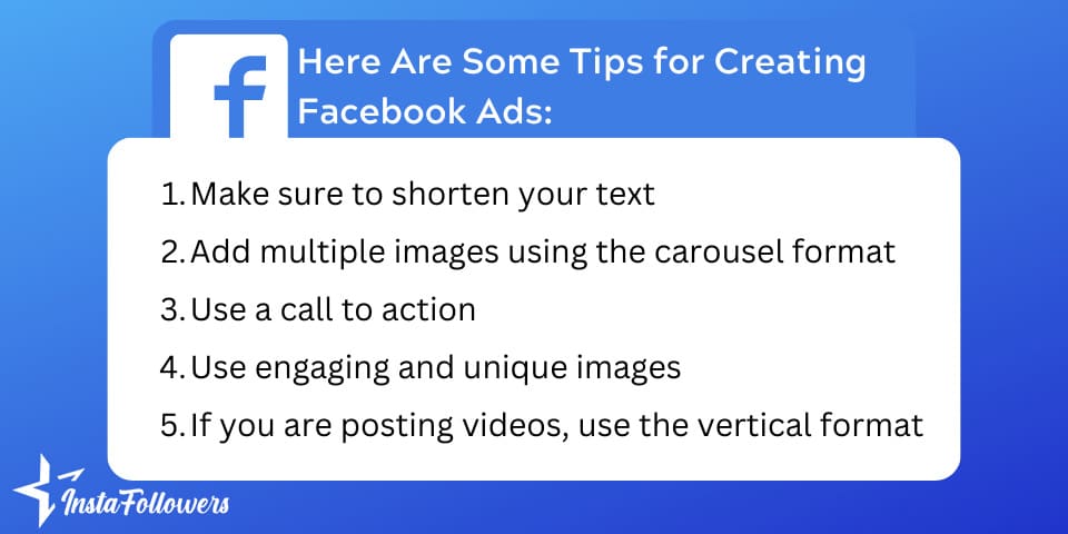 tips for creating facebook ads