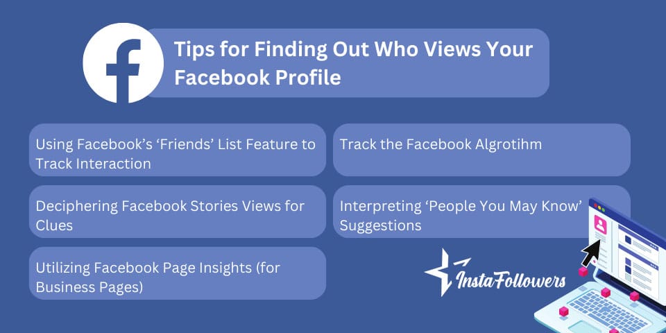 tips for finding out who views your facebook profile