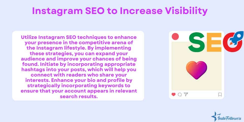 Instagram SEO for lifestyle account growth