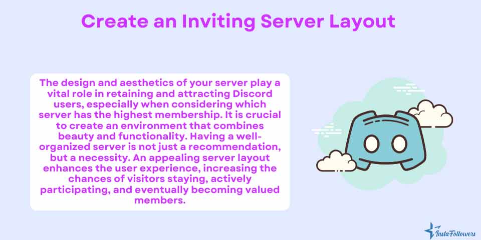 create an inviting server layout