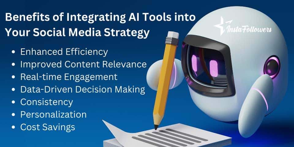 benefits of integrating ai tools into your social media strategy