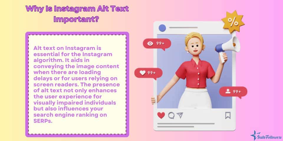 why is Instagram alt text important