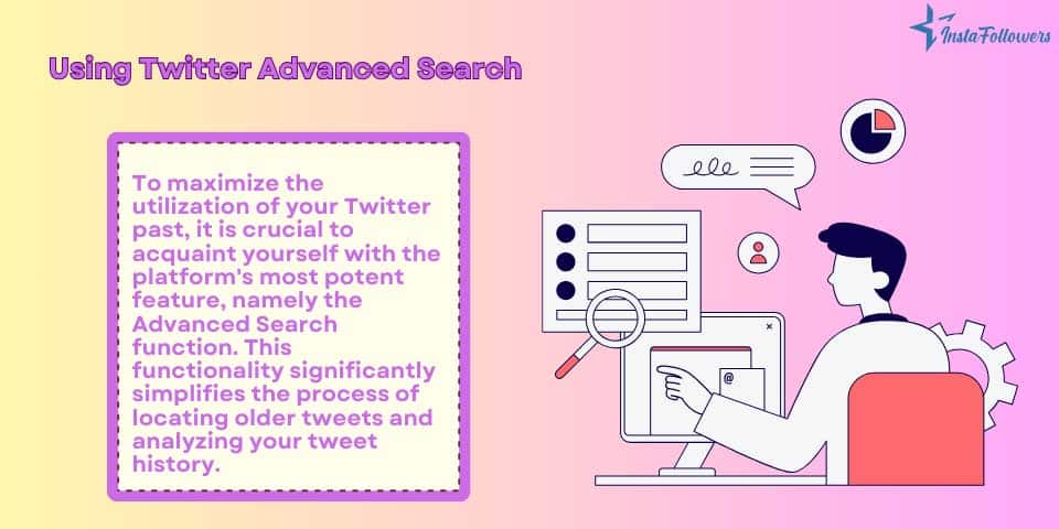 using Twitter advanced search