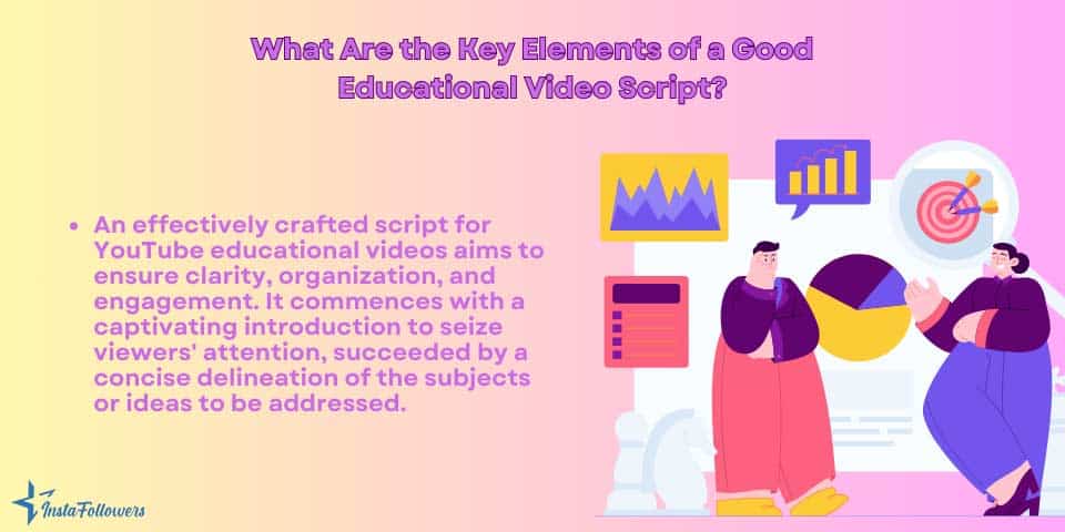 what are the key elements of a good educational video script