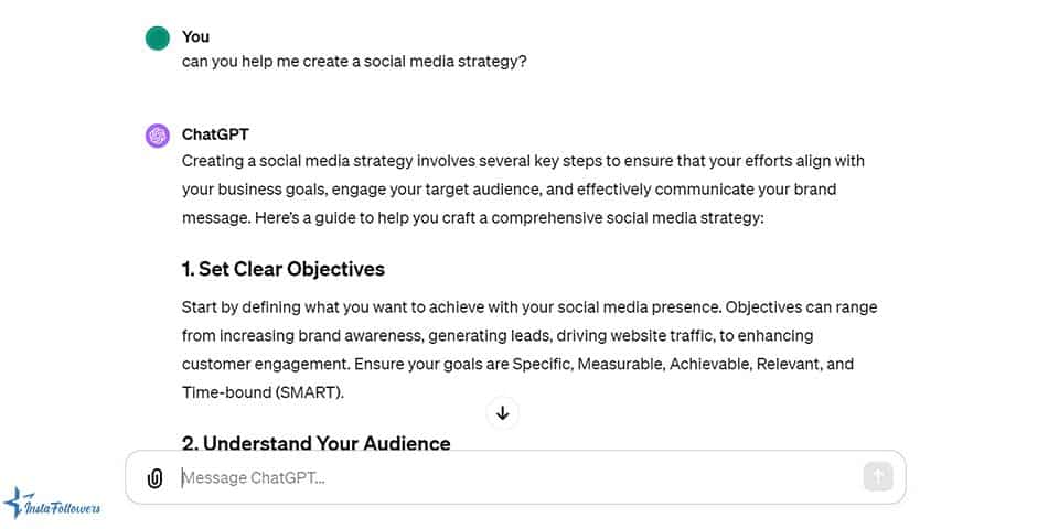 ChatGPT and social media strategy