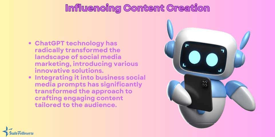 influencing content creation for social media