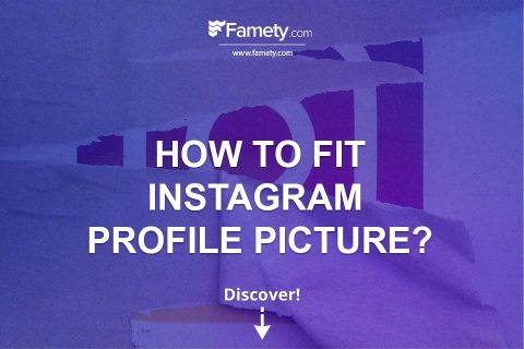 How to Fit Instagram Profile Picture?