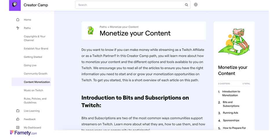 twitch monetization