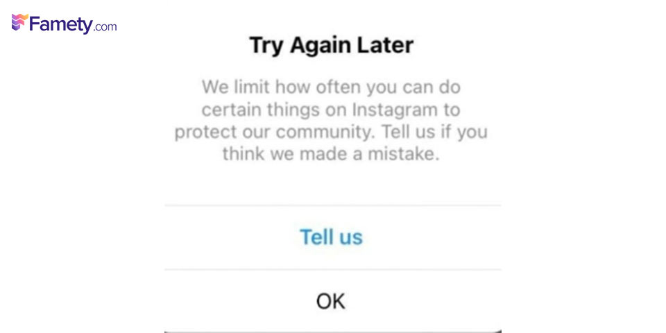 instagram limit