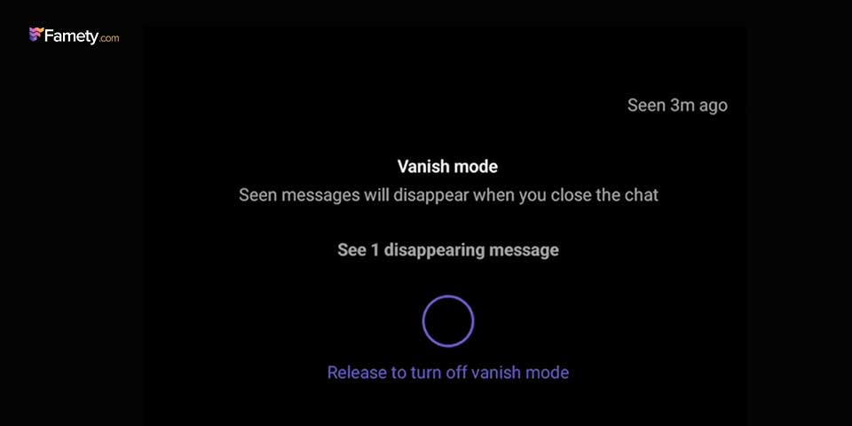 instagram vanish mode