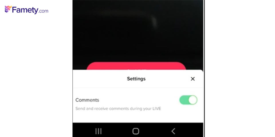 turn off tiktok commenting