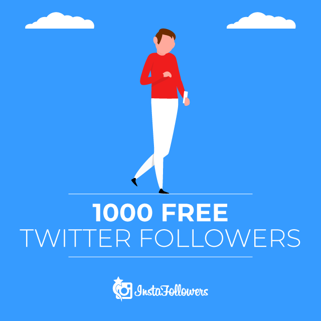 1000 Free Twitter Followers