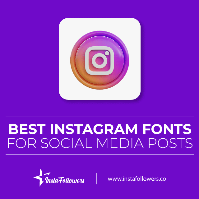 best instagram fonts for social media posts