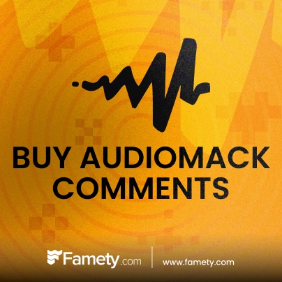 Buy Audiomack Comments from Famety