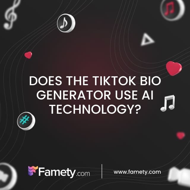 Does the TikTok Bio Generator use AI technology