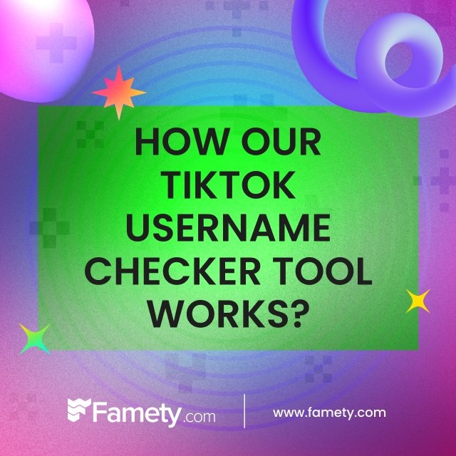 How Our TikTok Username Checker Tool Works?