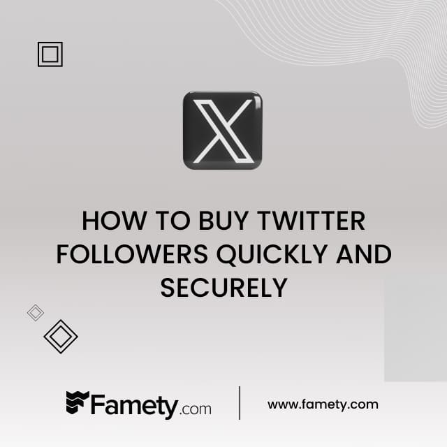 how to buy twitter followers securely