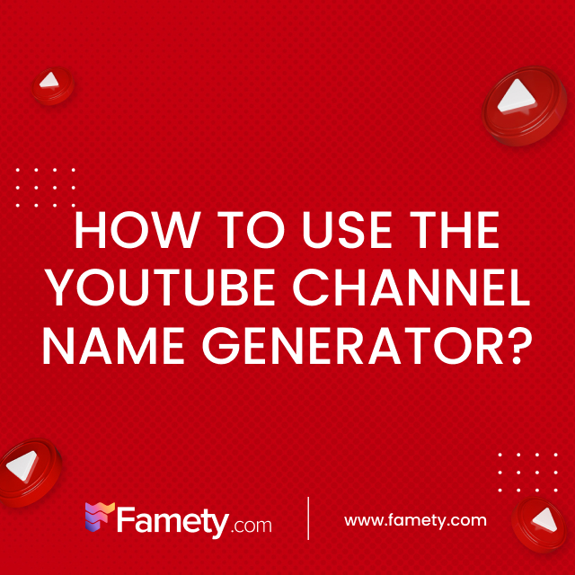 how to use the youtube channel name generator