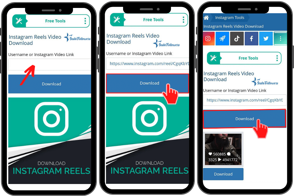 instagram reels video download