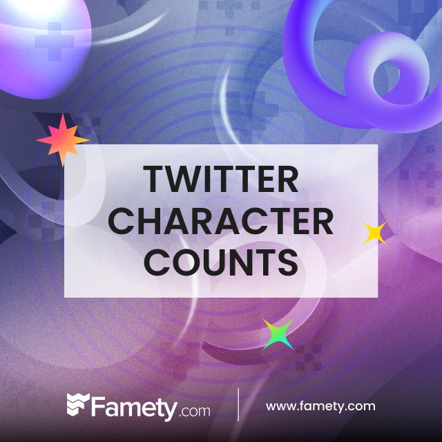 Twitter Character Counts