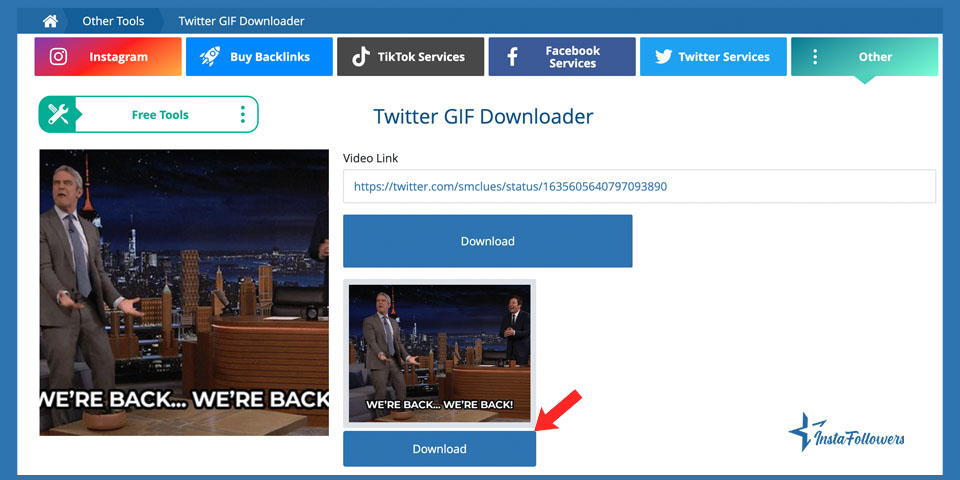 twitter gif download