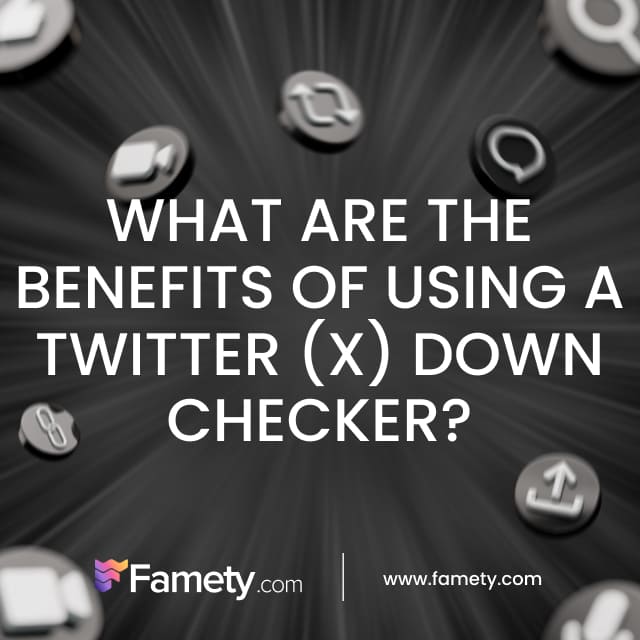 what are the benefits of using a twitter down checker