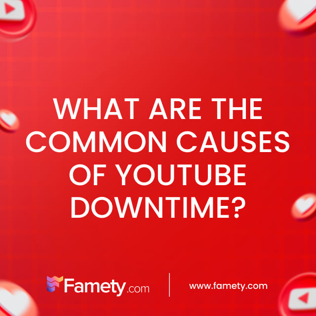 what are the common causes of youtube downtime