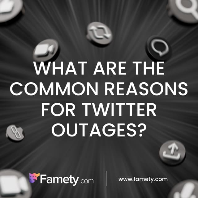 what are the common reasons for twitter outages