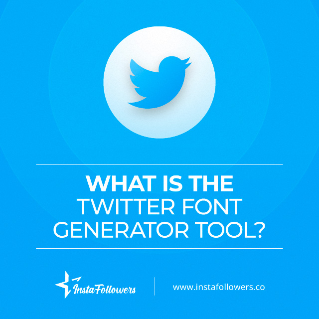 what is the twitter font generator tool